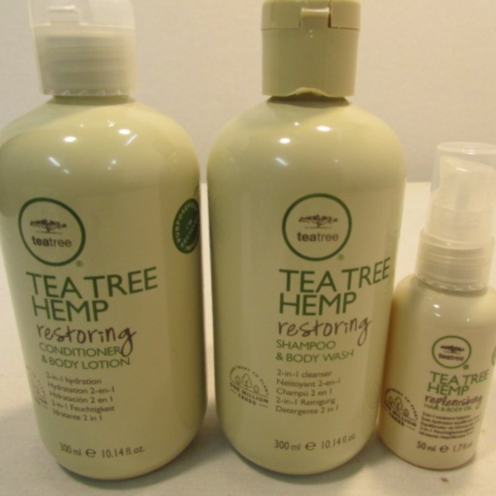 Tea Tree Hemp Restoring-Replenishing Variety Pack